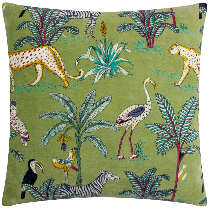 WILDS 55X55 CUSHION CASE PALM LEAF