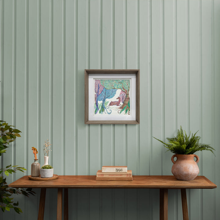 FRAME NUT WILLOW WOODS LINEN 47X7