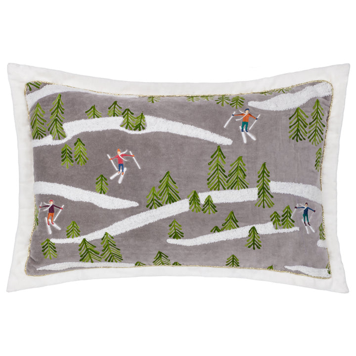 WINTER ALPINE 35X50 CUSHION CASE TAUPE