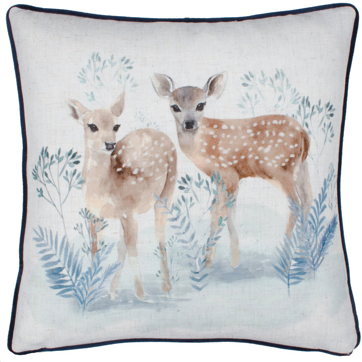 WINTER FAWNS 43X43 CUSHION CASE MULTI