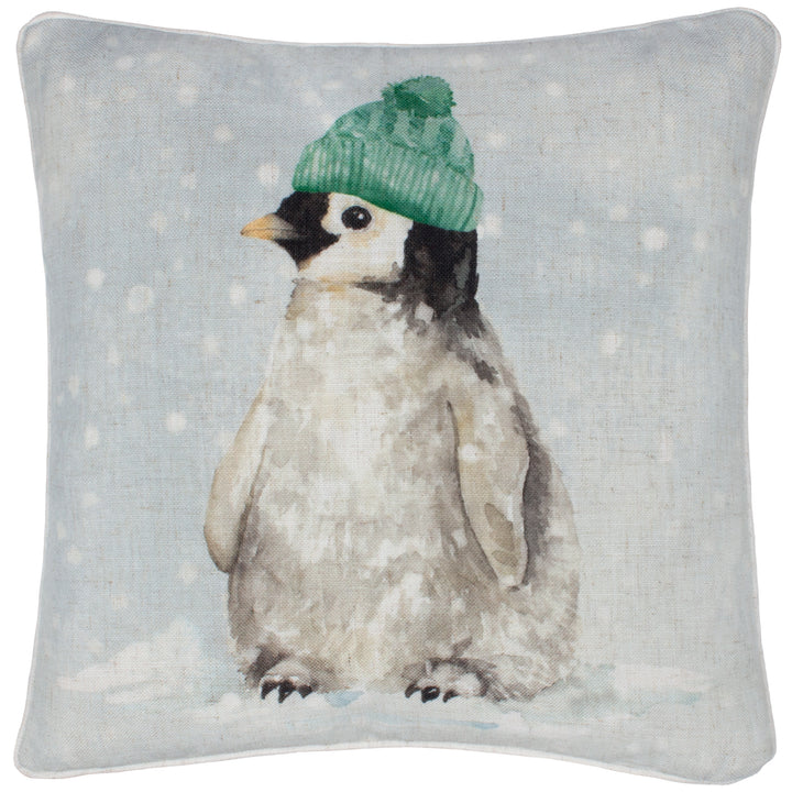WINTER PENGUIN 43X43 CUSHION CASE MULTI