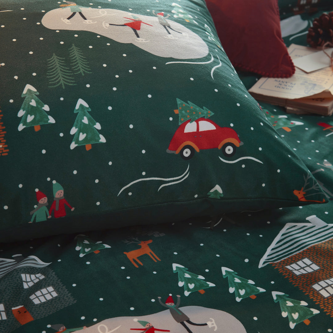 Winter Pine Sb Duvet Set Pine Green - image 3