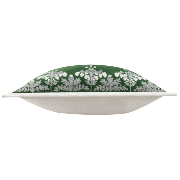 WINTER BLOOM 50X50 CUSHION CASE GREEN