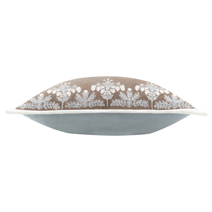 WINTER BLOOM 50X50 CUSHION CASE TAUPE