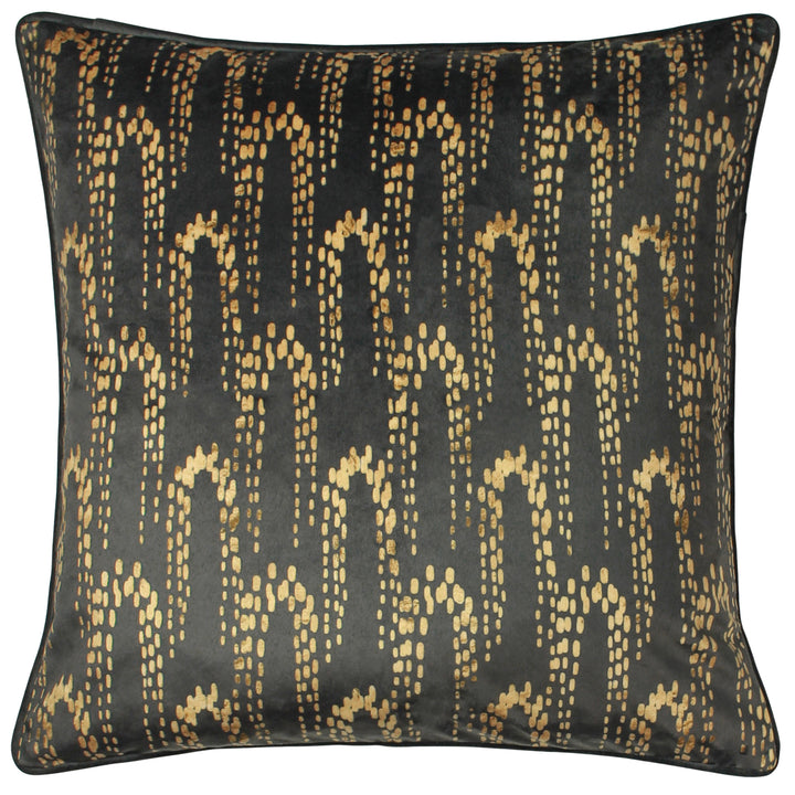 WISTERIA 50X50 CUSHION COVER CHARCOAL