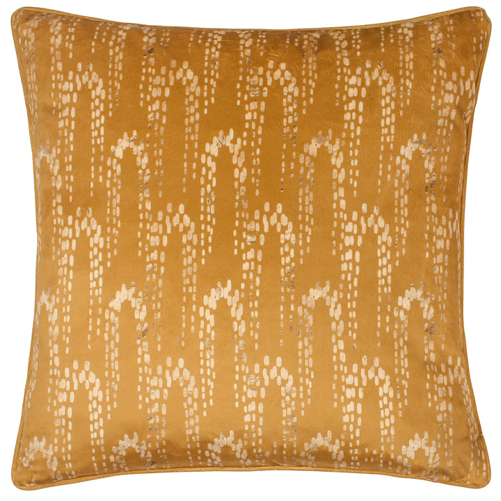 WISTERIA 50X50 CUSHION COVER GOLD