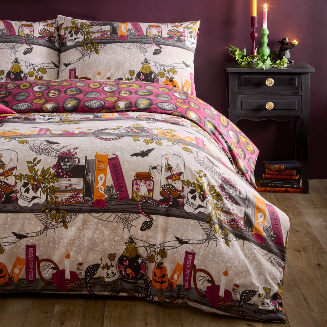 Witchy Tales Double Duvet Set Multi - image 3