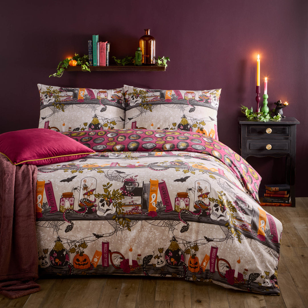 Witchy Tales King Size Duvet Set Multi