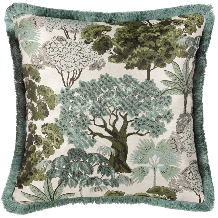 WOODLANDS 55X55 CUSHION CASE GREEN