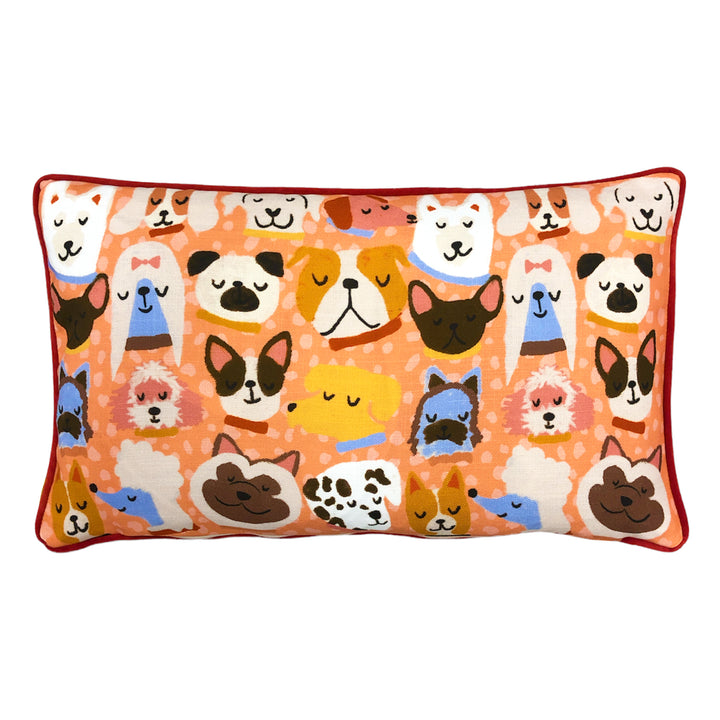WOOFERS RESERVED 30X50 CUSHION CASE MULTI