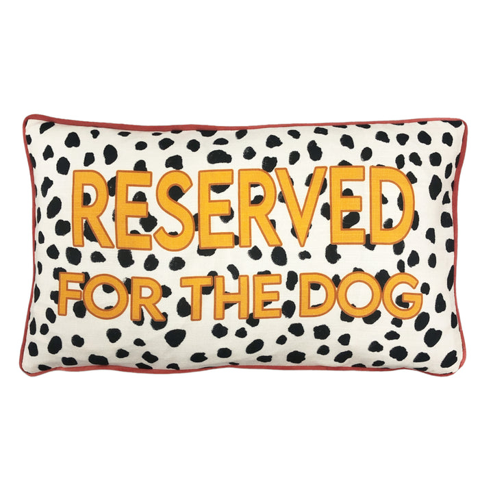 WOOFERS RESERVED 30X50 CUSHION CASE MULTI