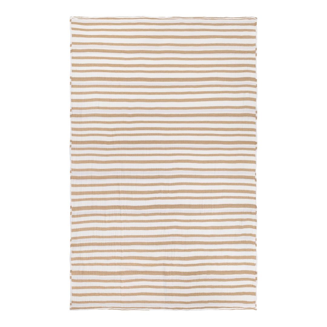 Woven Stripe 140x220 Bedspread Cinnamon - image 6