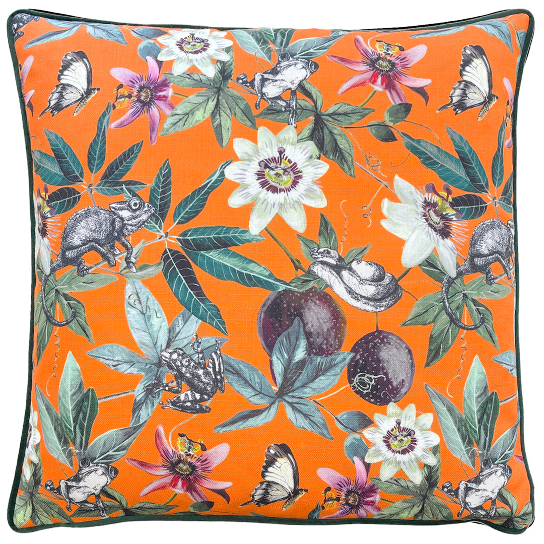 Wild Passion Creatures 50x50 Cushion Case Orange
