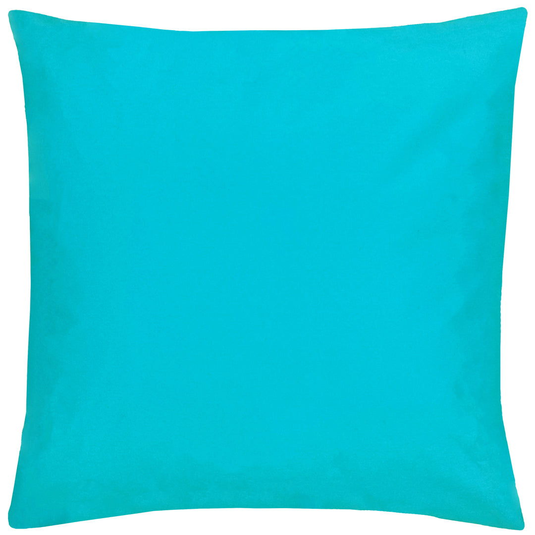 Wrap 43x43 Outdoor Cushion Case Aqua