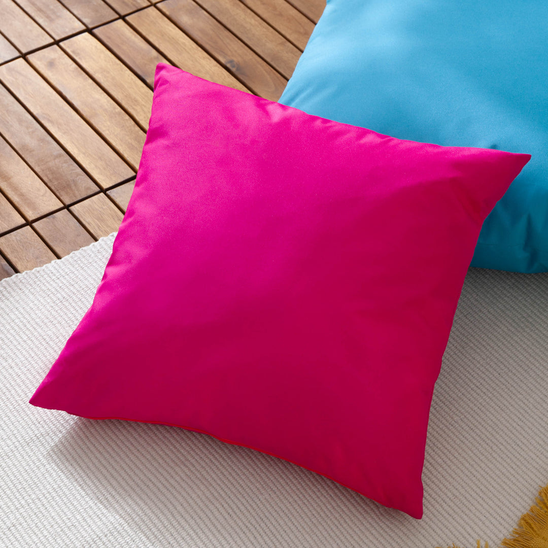 Wrap 43x43 Outdoor Cushion Case Pink