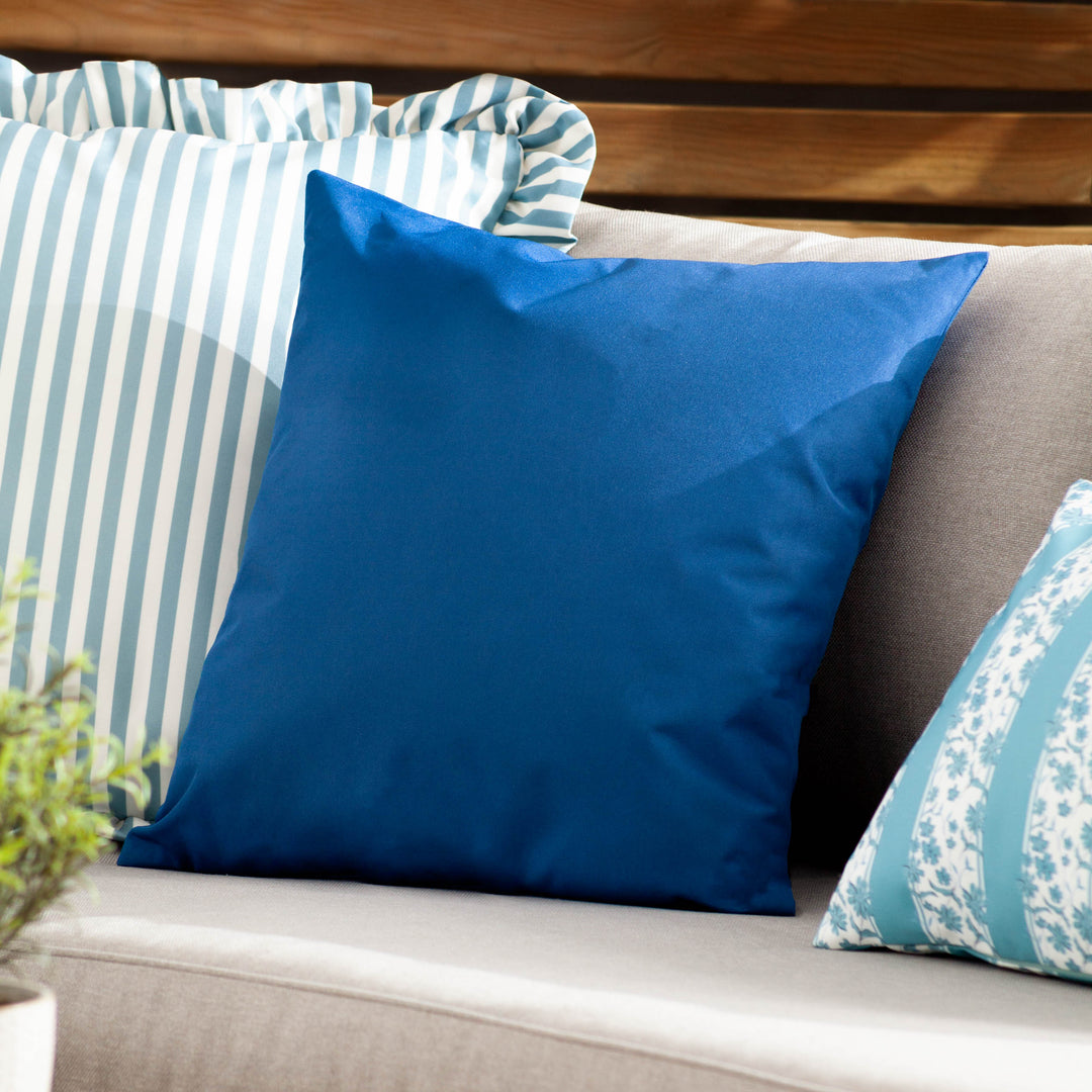 Wrap 43x43 Outdoor Cushion Case Royal