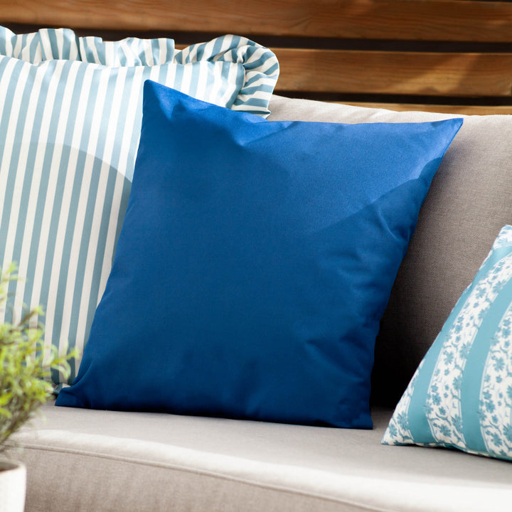 Wrap 43x43 Outdoor Cushion Case Royal