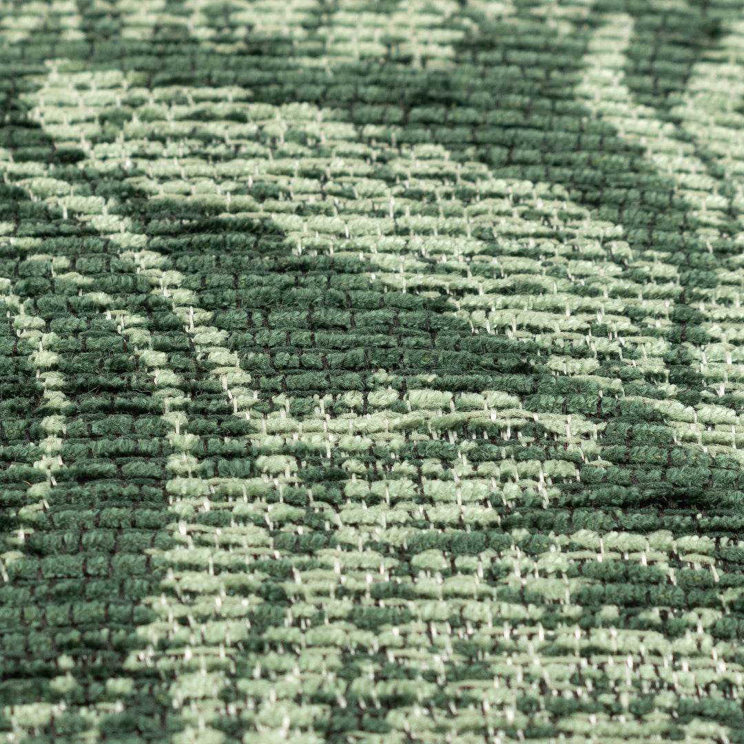 WINTER WOODS 50X50 CUSHION CASE EMERALD
