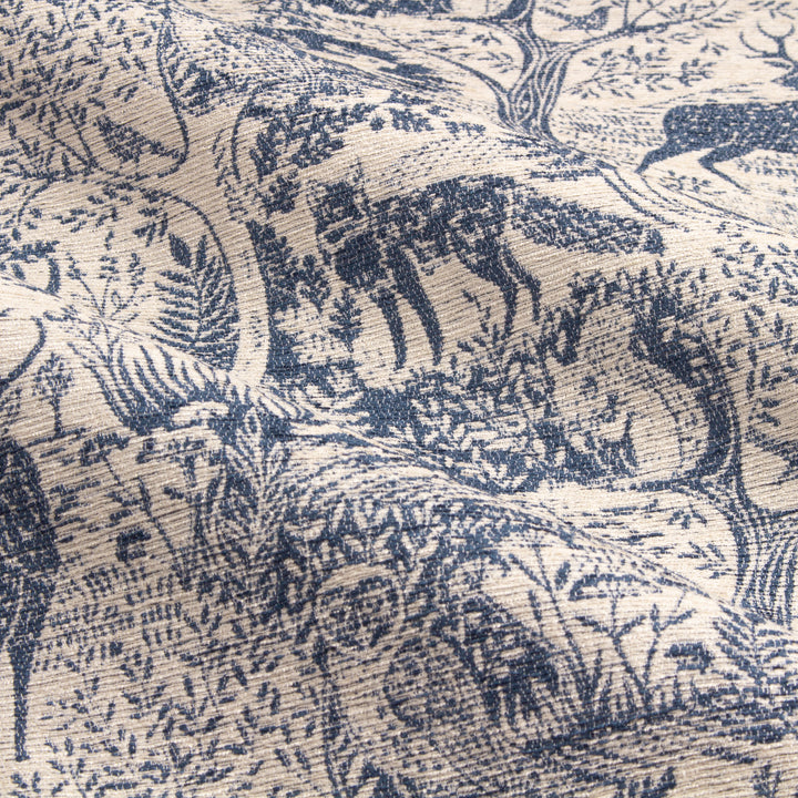 Winter Woods 117x137 Eyelet Curtains Midnight - image 5