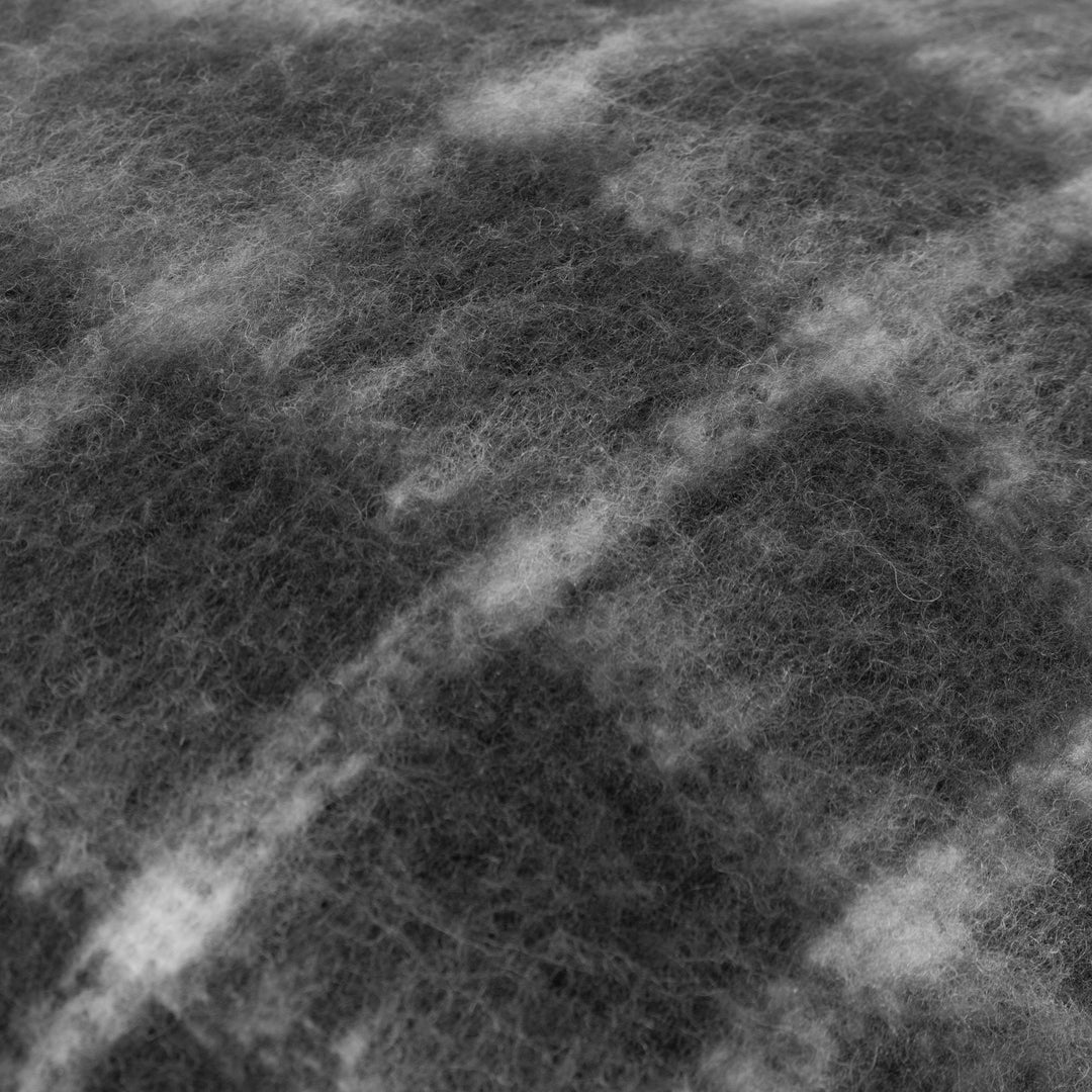 YARROW CHECK 45X45 CUSHION CASE STORM GREY