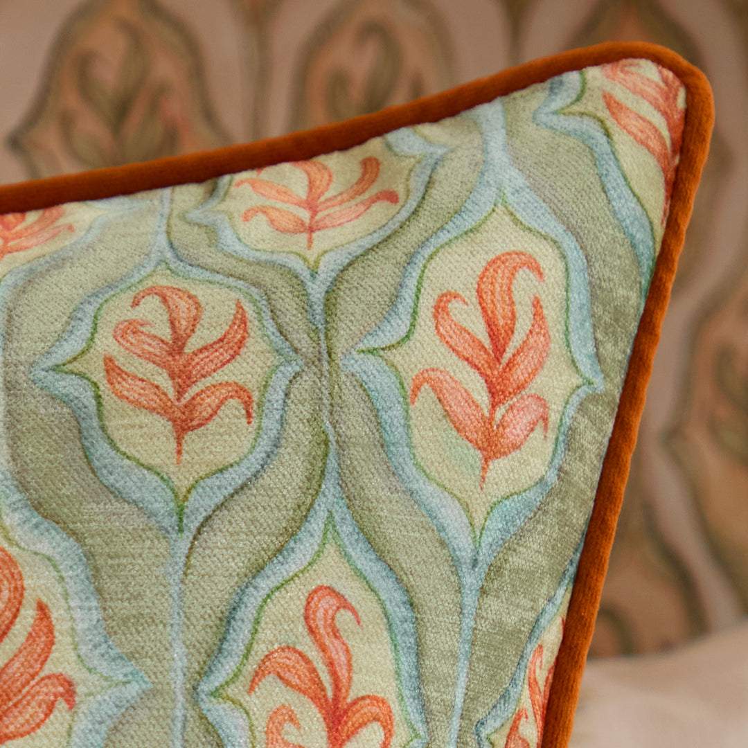 ZEPHYR 50X50 CUSHION CASE EMERALD