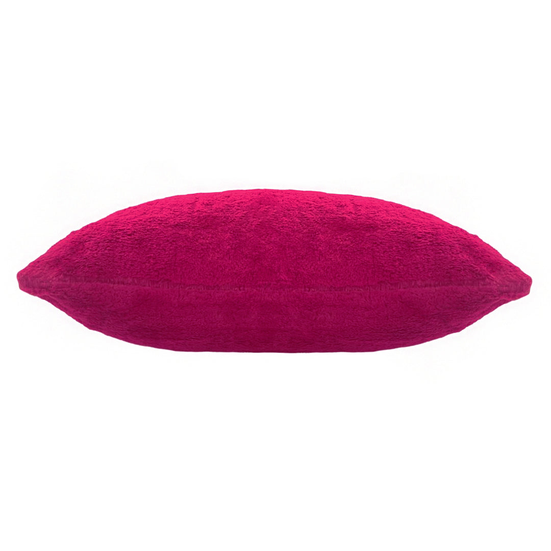 ZERMATT FUR 43X43 CUSHION CASE FUCHSIA