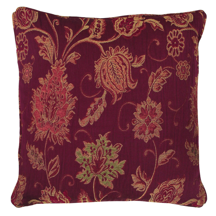 ZURICH C/CASE 45X45 BURGUNDY