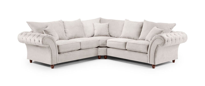 Windsor Fullback Sofa Stone Large Corner