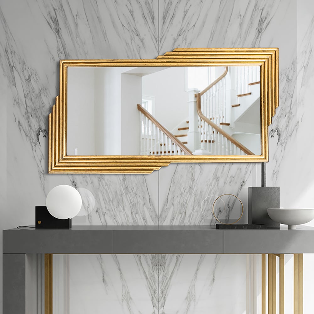 Gold Wall Decorative & Dressing Mirror