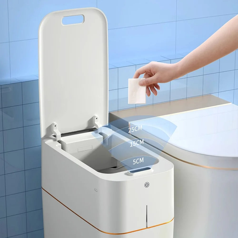 Smart Touchless Trash Bin with Motion Sensor & with Light Charge