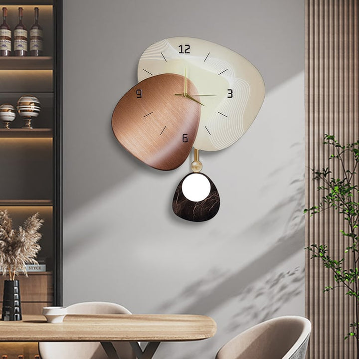 Abstract Geometric Silent Wall Clock 600mm