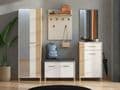 Orchid Oak Effect Slim Narrow Wardrobe