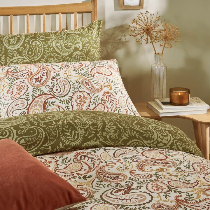 Buta Printed Soft Touch Duvet Cover Set Multi