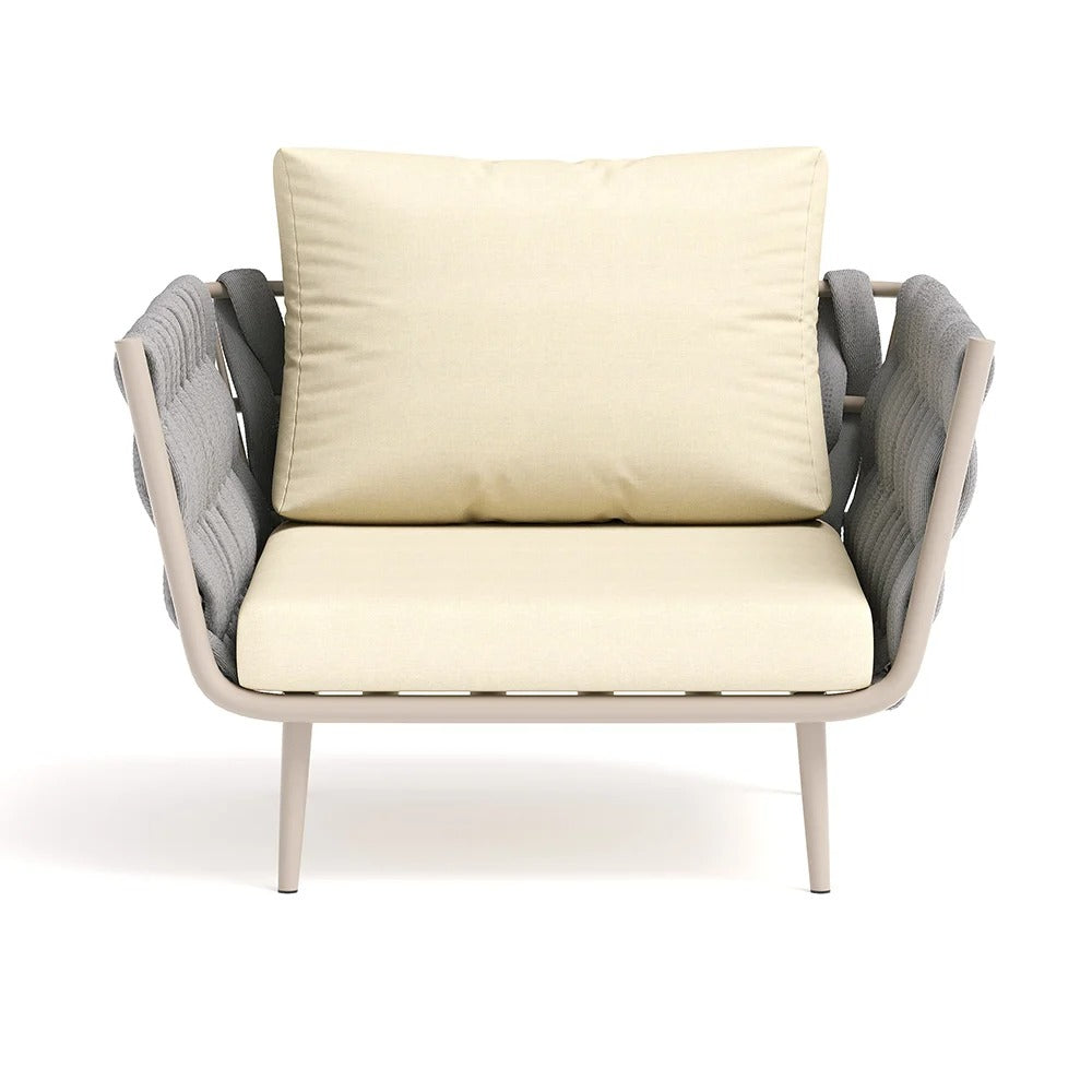 4 Pieces Outdoor Sectional Sofa Set