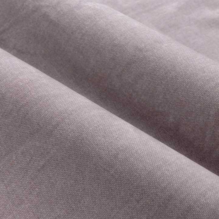 HEAVY CHENILLE PENCIL PLEAT CURTAIN MAUVE