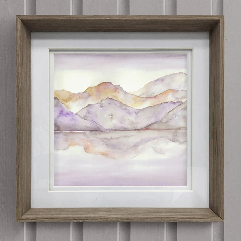 Dorian Framed Print Nut 46X46