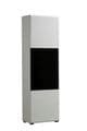 Rose White Tall Display Cabinet