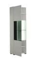 Rose White Tall Display Cabinet