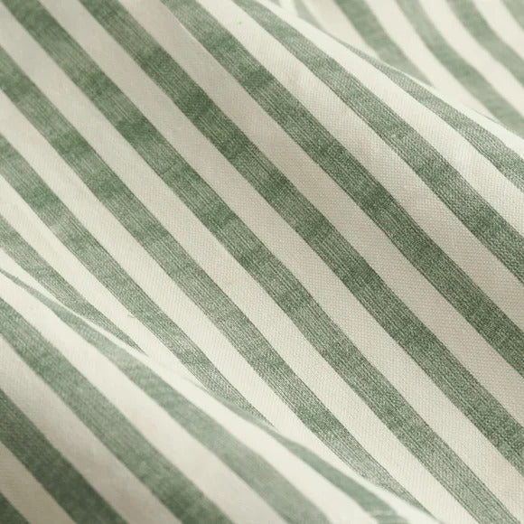 HEBDEN EYELET CURTAINS FOREST GREEN