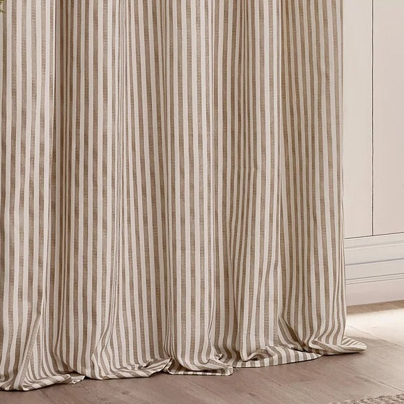 HEBDEN EYELET CURTAINS NATURAL