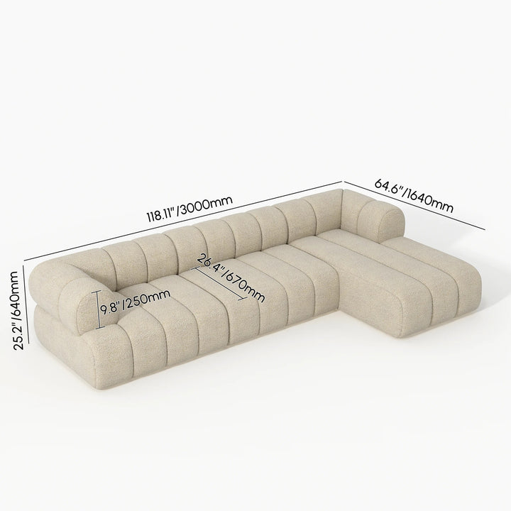 Nimbus L-Shape Sectional Sofa
