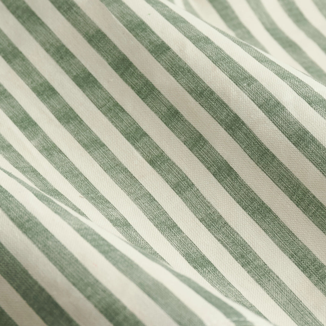 HEBDEN EYELET CURTAINS FOREST GREEN
