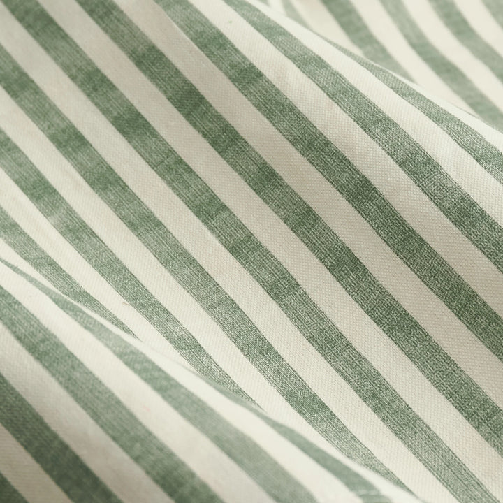 HEBDEN EYELET CURTAINS FOREST GREEN