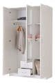 Violet White 3 Door Wardrobe