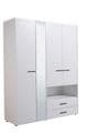 Iris White 4 Door Wardrobe