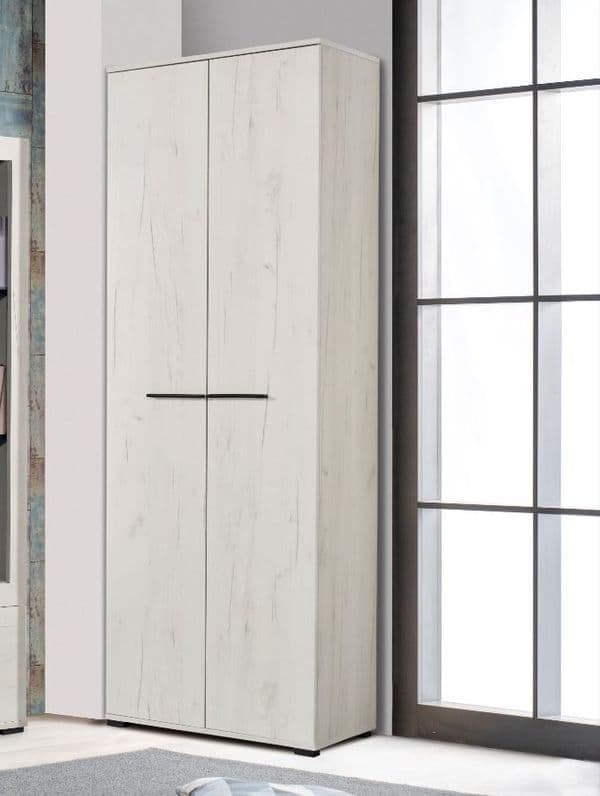 Rose Oak Narrow Wardrobe