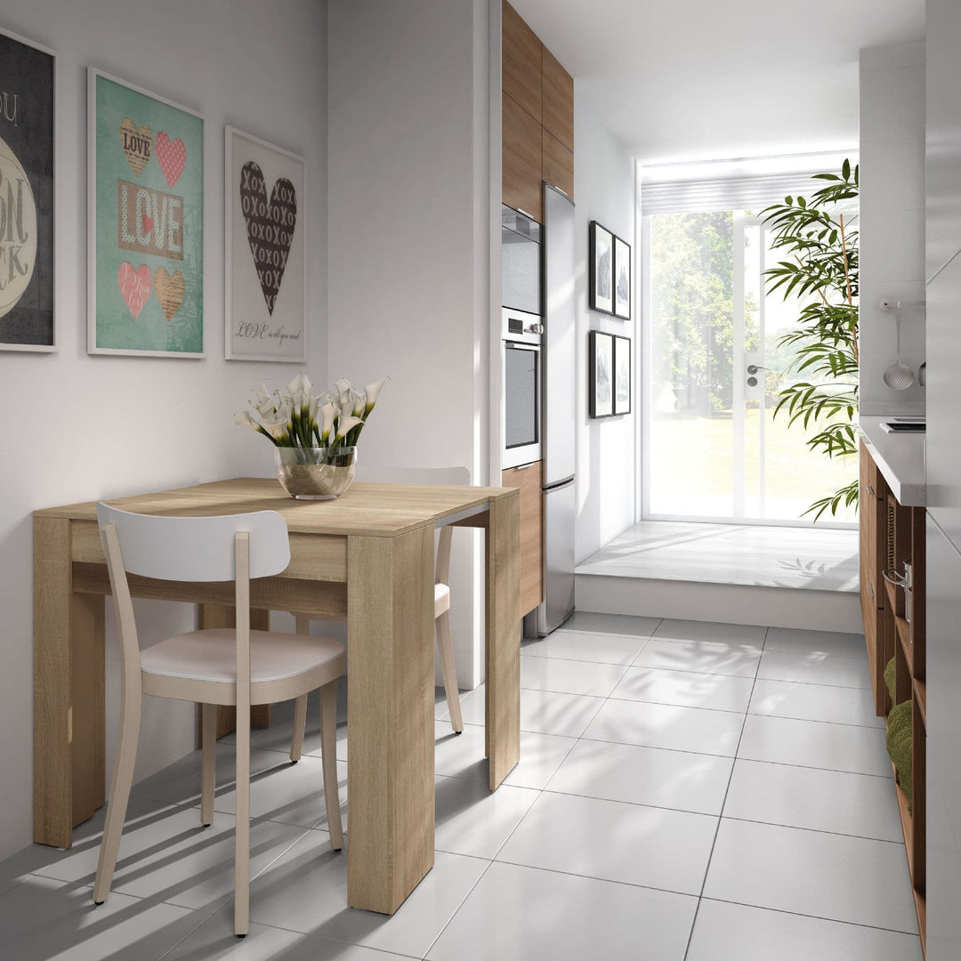 Lily Extending Dining Table Oak Effect