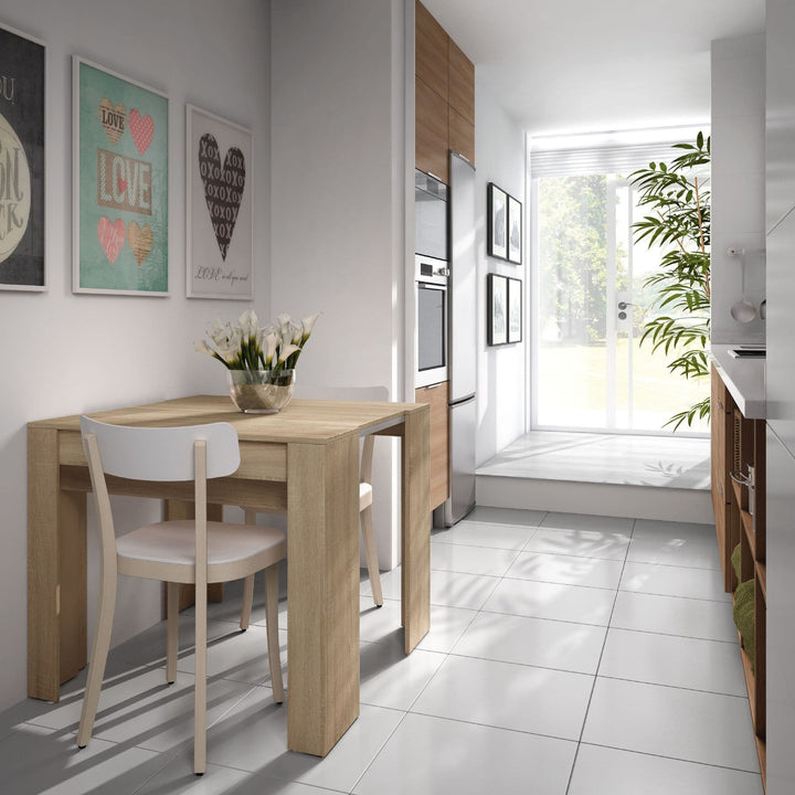 Lily Extending Dining Table Oak Effect