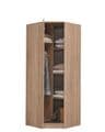 Violet Sonoma Oak Effect Corner Wardrobe