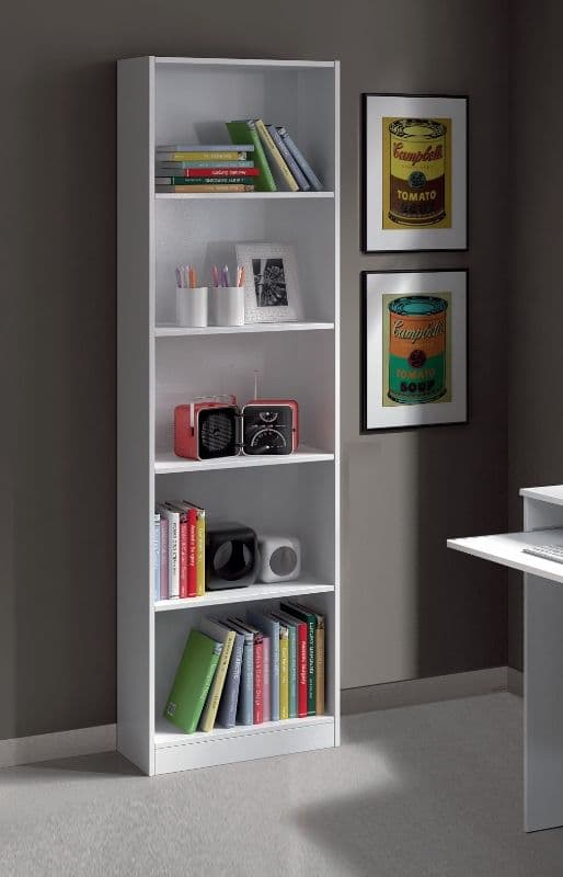 Daisy White Gloss Bookcase